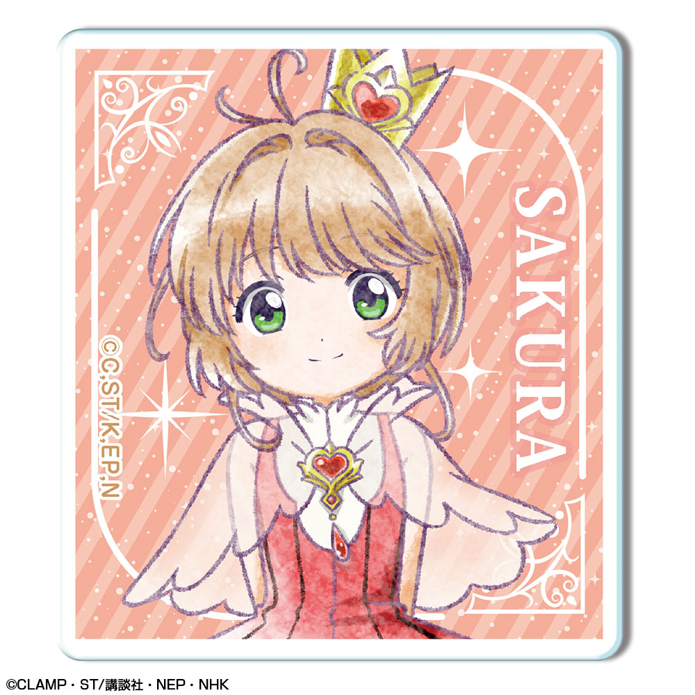 sakura アクリル画 カードキャプターさくら クリアカード編_アクリルバッジ