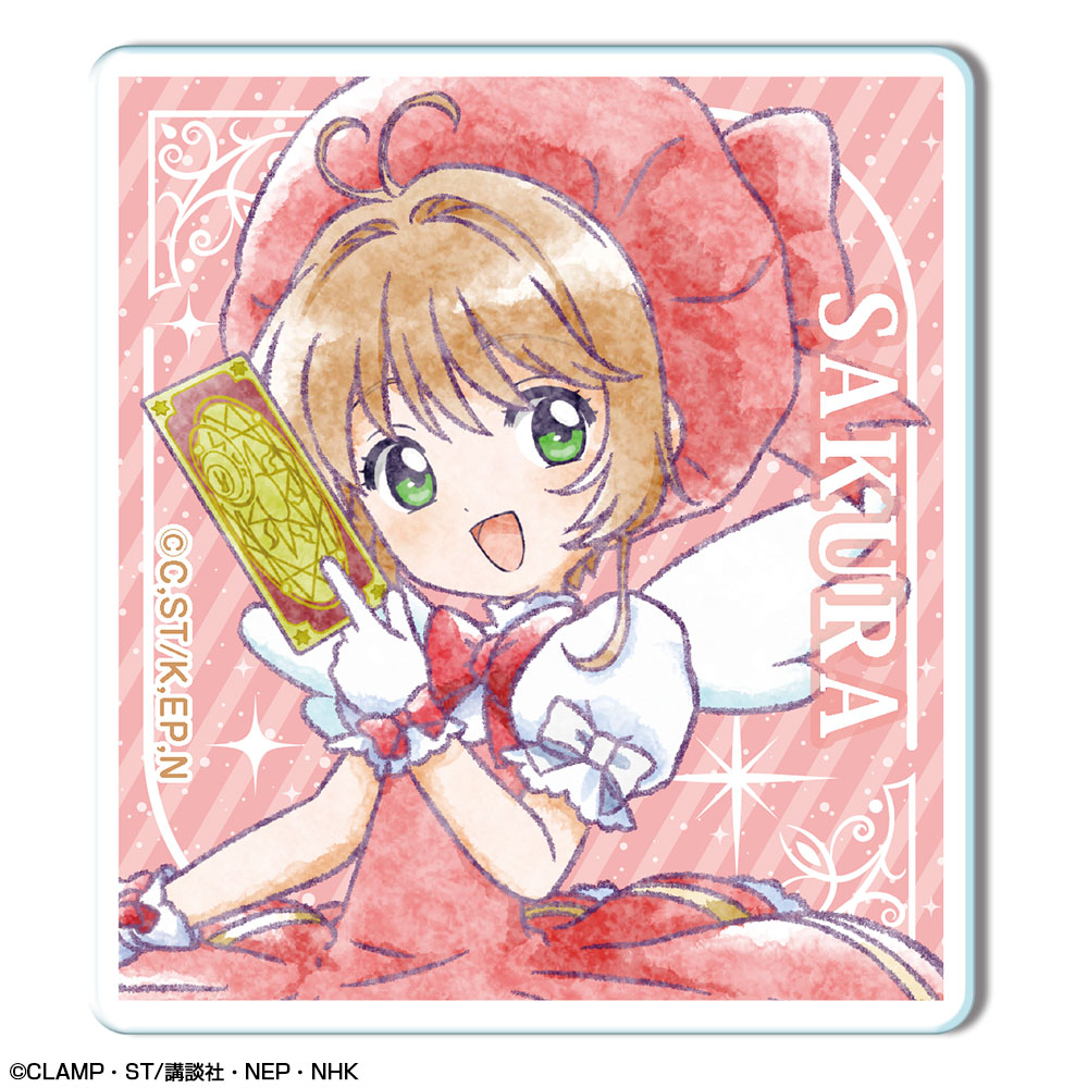 カードキャプターさくら クリアカード編_アクリルバッジ デザイン05(木之本 桜/E)