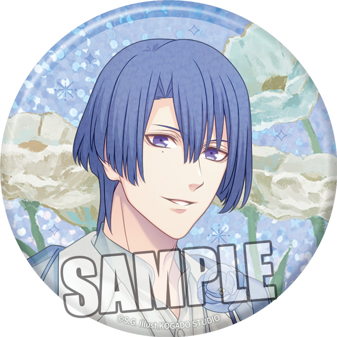 うたの☆プリンスさまっ♪_BIGホログラム缶バッジ Floral Harmony Ver. 聖川真斗