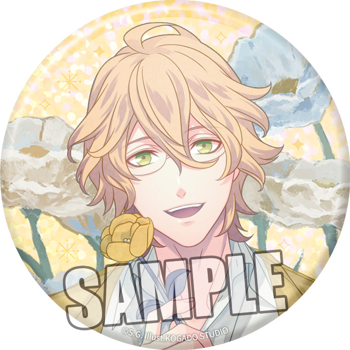 うたの☆プリンスさまっ♪_BIGホログラム缶バッジ Floral Harmony Ver. 四ノ宮那月