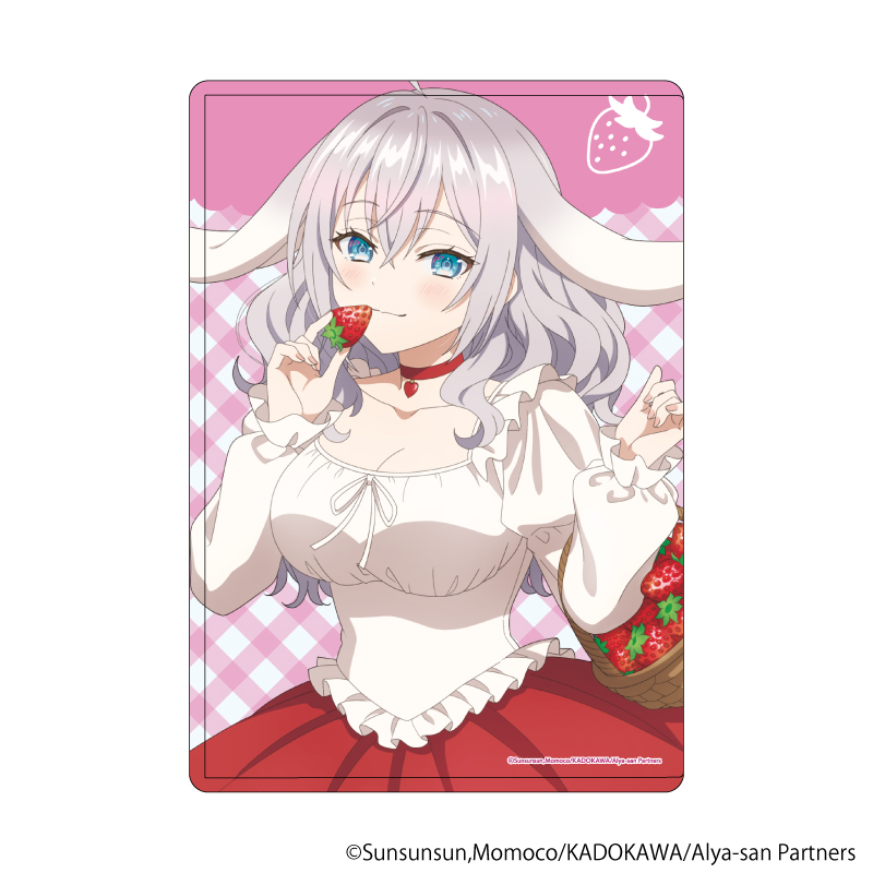 時々ボソッとロシア語でデレる隣のアーリャさん_キャラクリアケース01/アーリャ フルーツ×アニマルver.(描き下ろしイラスト)