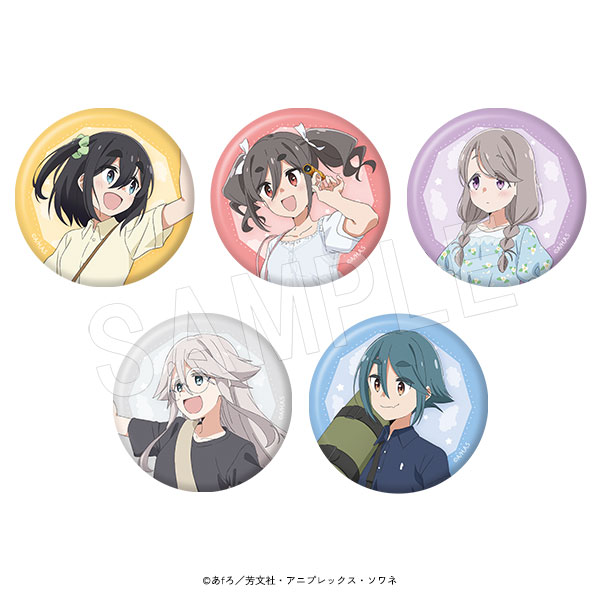 mono_トレーディングマット缶バッジ ピクニックVer.【BOX/5個入り】
