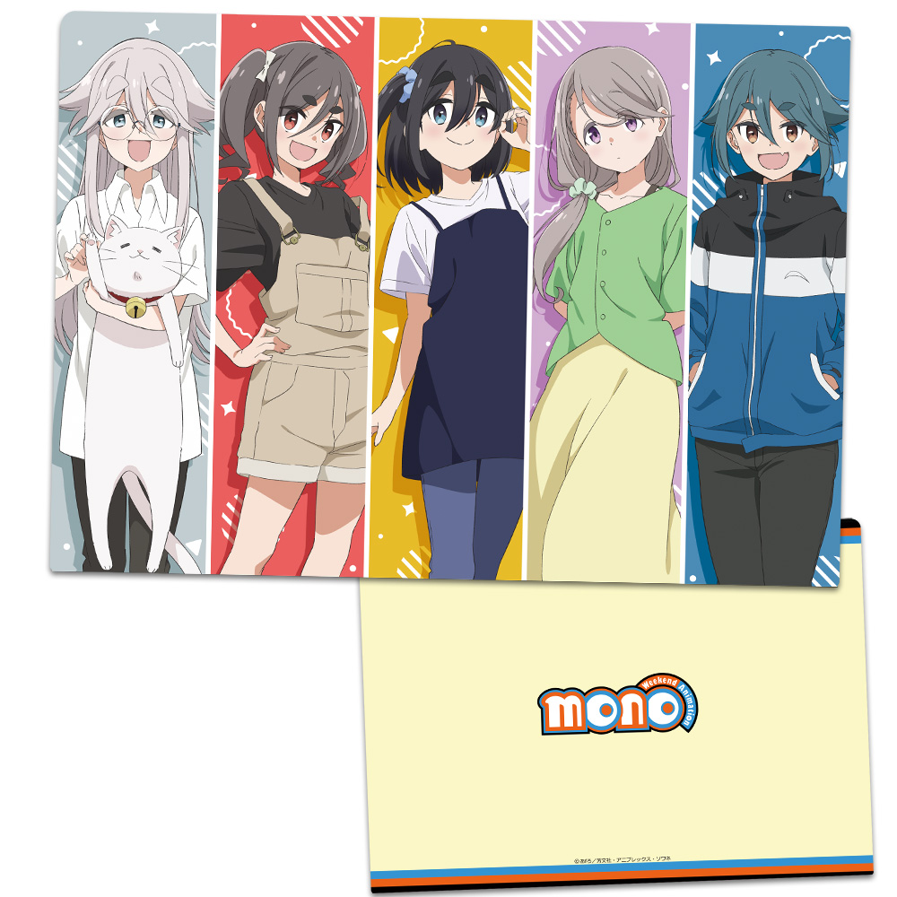 mono_クリアファイル さつき、アン、桜子、春乃&たいしょう、華子