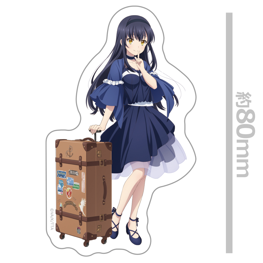 鴎 スーツケースステッカー Key サマポケ Summer Pockets 鴎 スーツケースステッカー Key サマポケ Summer Pockets Summer