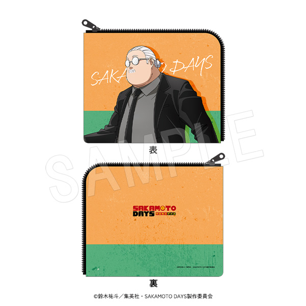 SAKAMOTO DAYS_フラットポーチ 出陣Ver. 坂本太郎