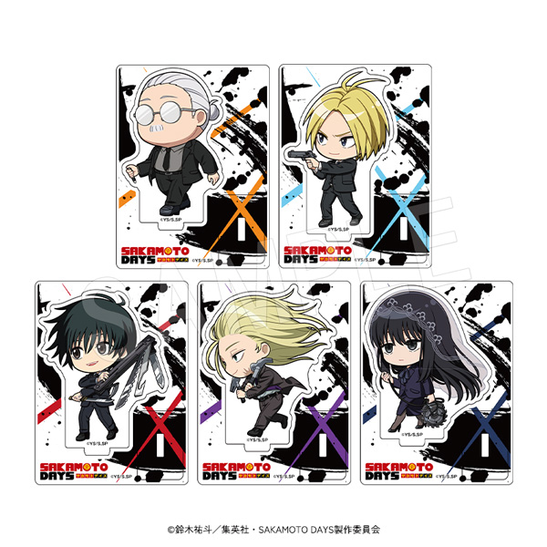 SAKAMOTO DAYS_トレーディングアクリルスタンド 出陣ミニキャラVer
