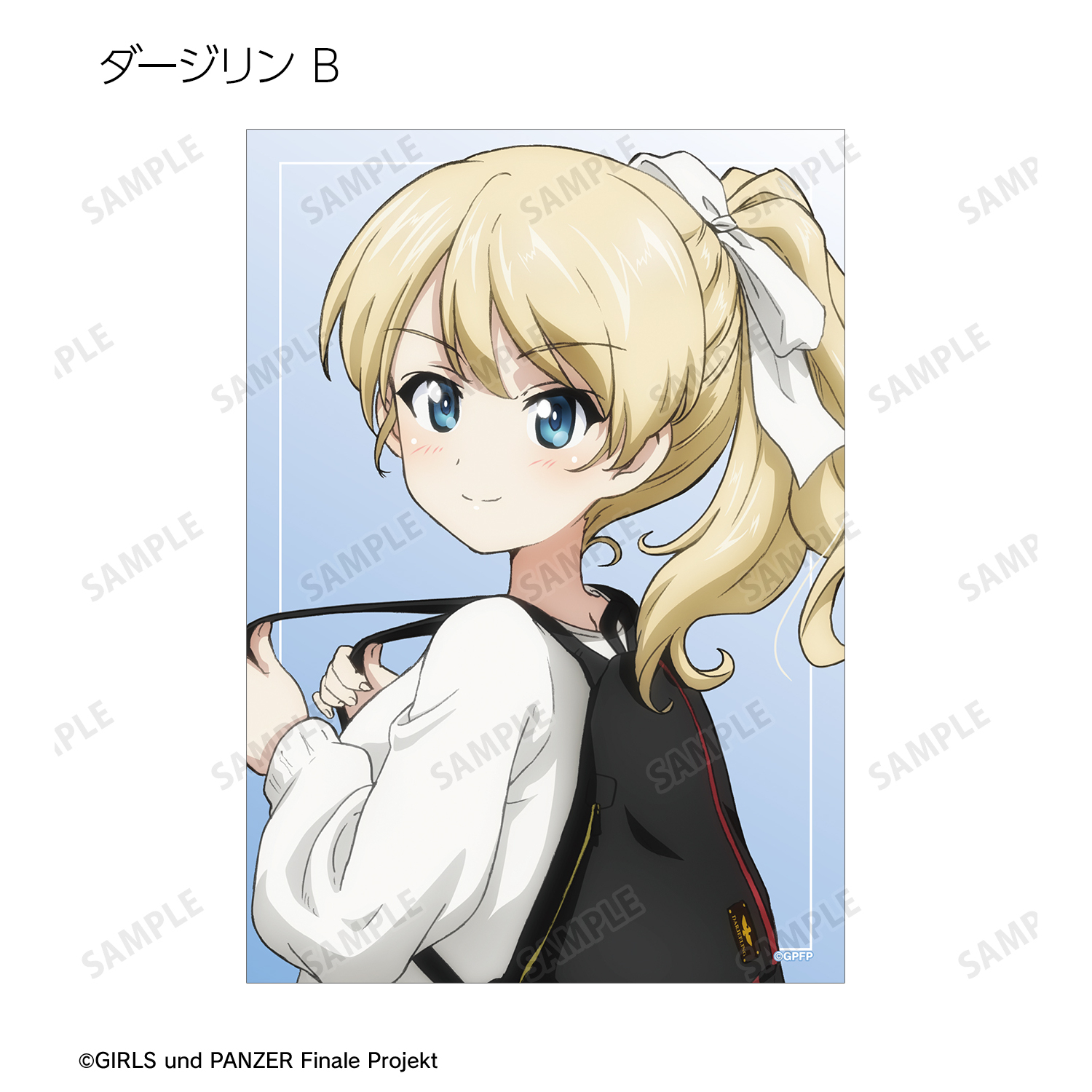 【入手困難‼︎】5種×2セット＝10枚 ガールズ＆パンツァー 最終章 ブロマイド ガールズ＆パンツァー 最終章_描き下ろし デート私服ver