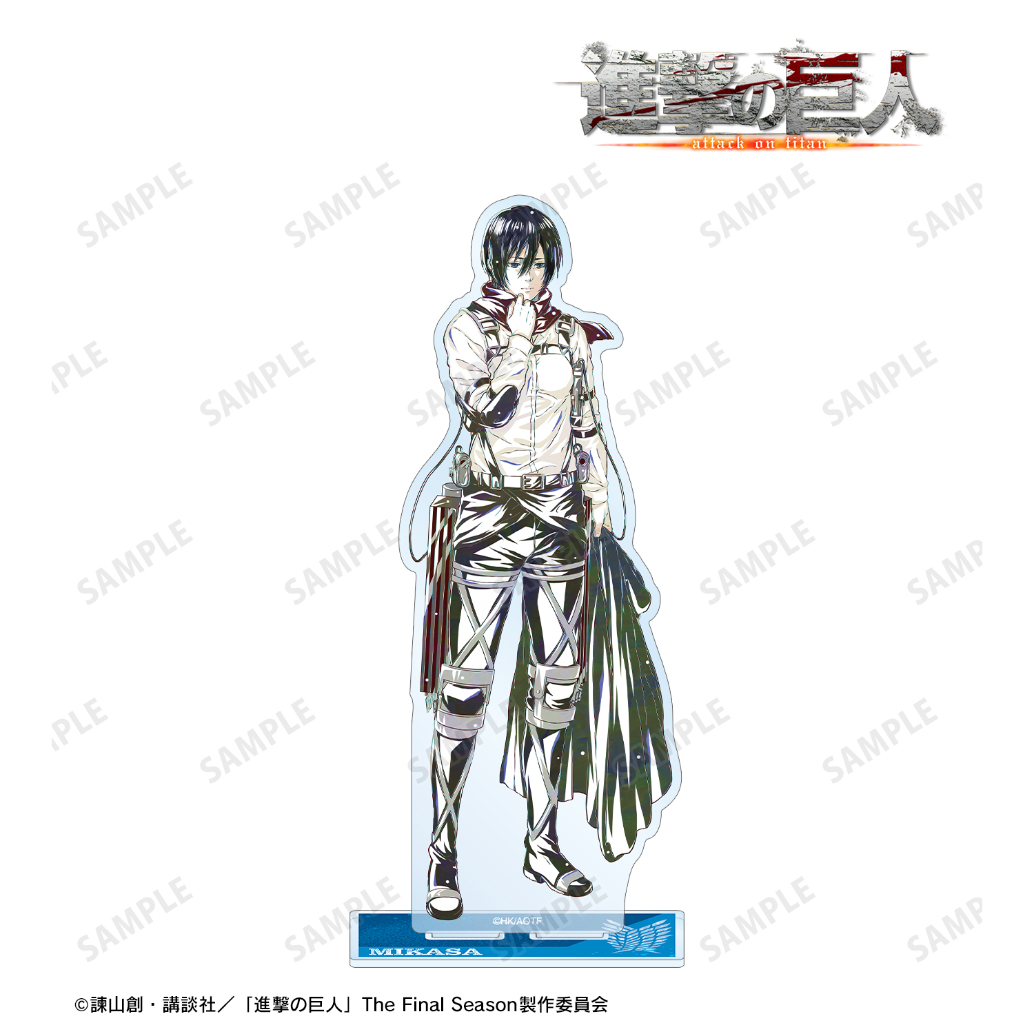 進撃の巨人_ミカサ Ani-Art 第4弾 BIGアクリルスタンド | 公式