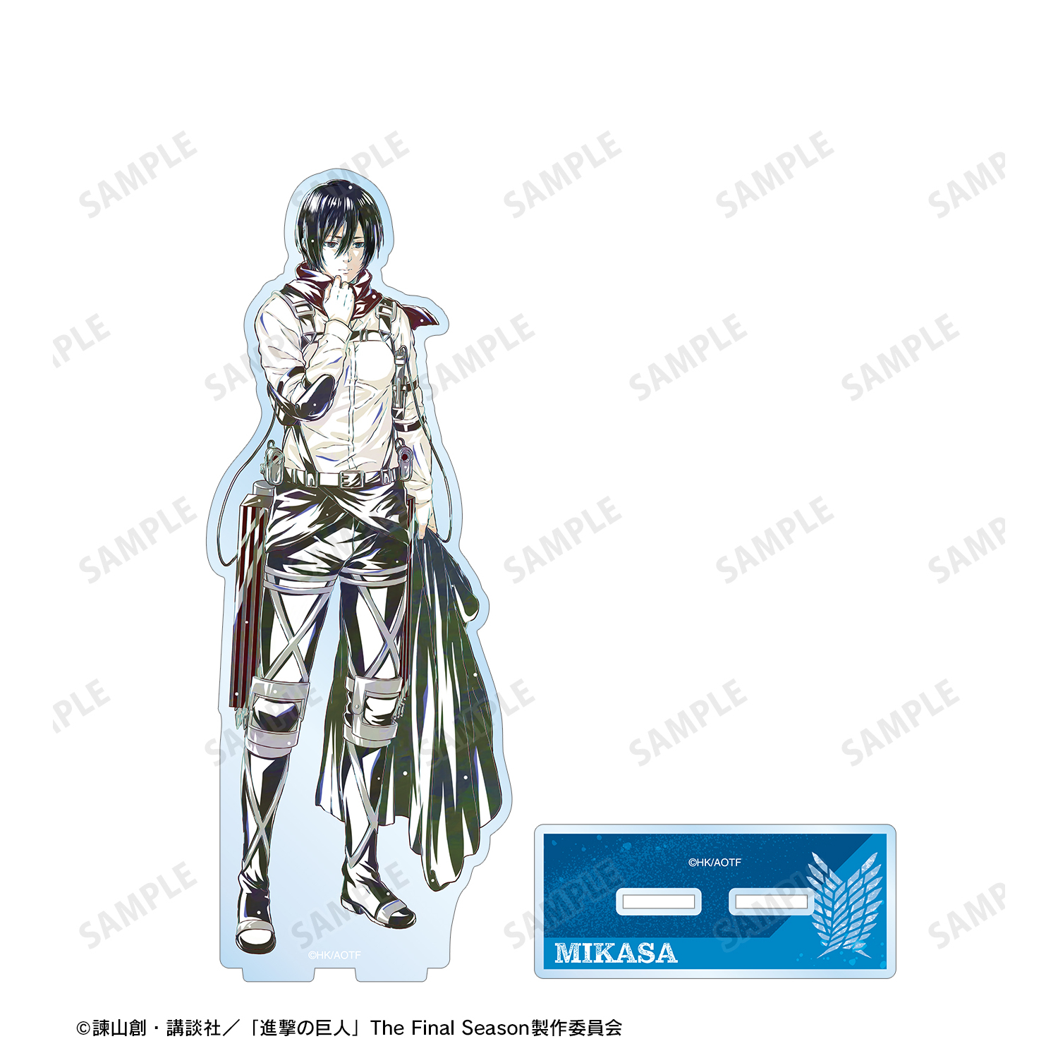 進撃の巨人_ミカサ Ani-Art 第4弾 BIGアクリルスタンド | 公式