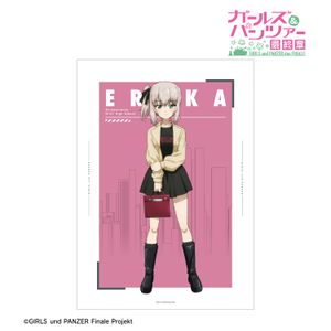 ガールズ＆パンツァー 最終章_描き下ろし 逸見エリカ デート私服ver. A3マット加工ポスター