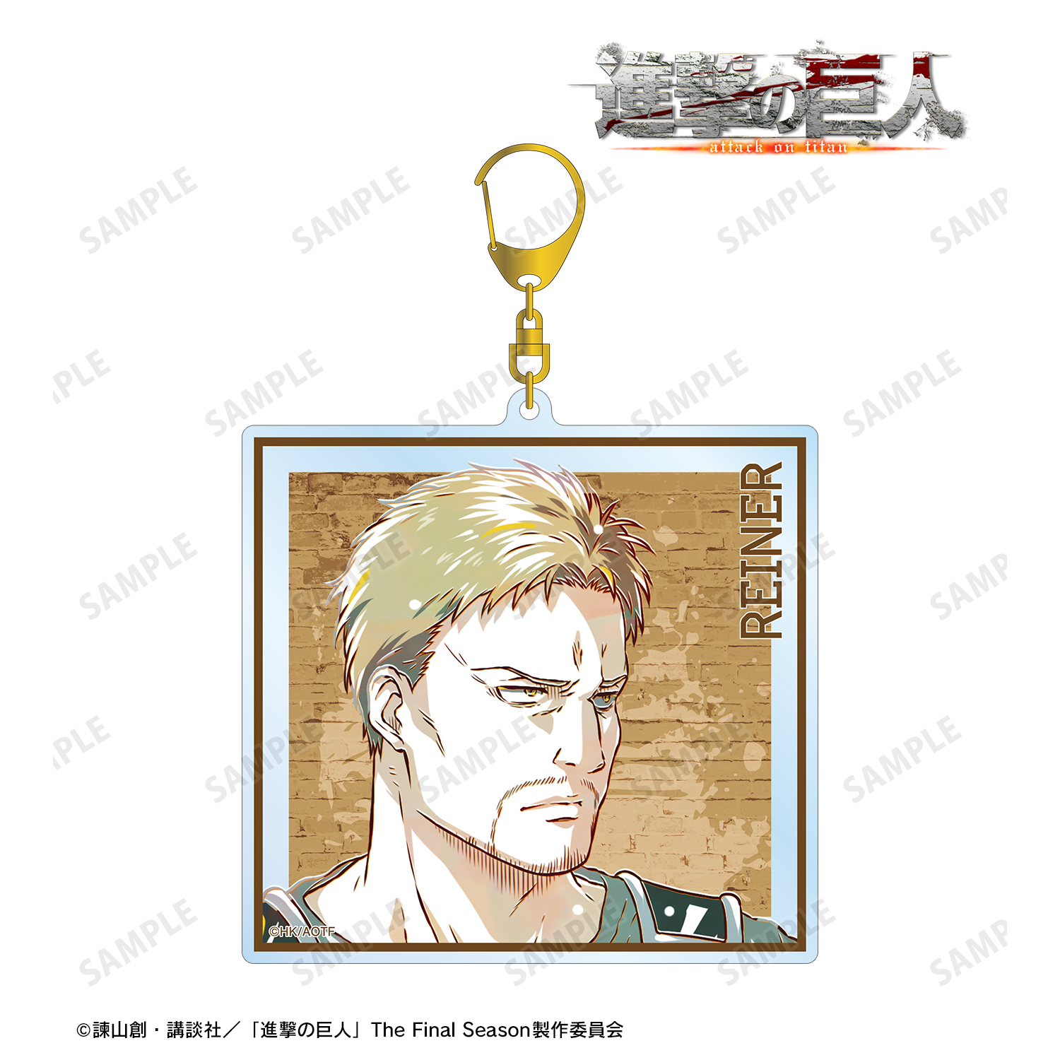 進撃の巨人_ライナー Ani-Art 第4弾 BIGアクリルキーホルダー