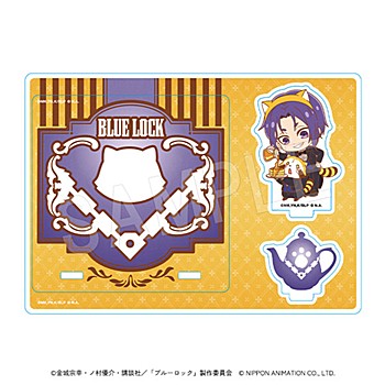 ブルーロック×ラスカル_アクリルスタンドコースター 執事ミニキャラVer. 御影玲王