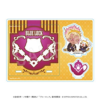 ブルーロック×ラスカル_アクリルスタンドコースター 執事ミニキャラVer. 士道龍聖