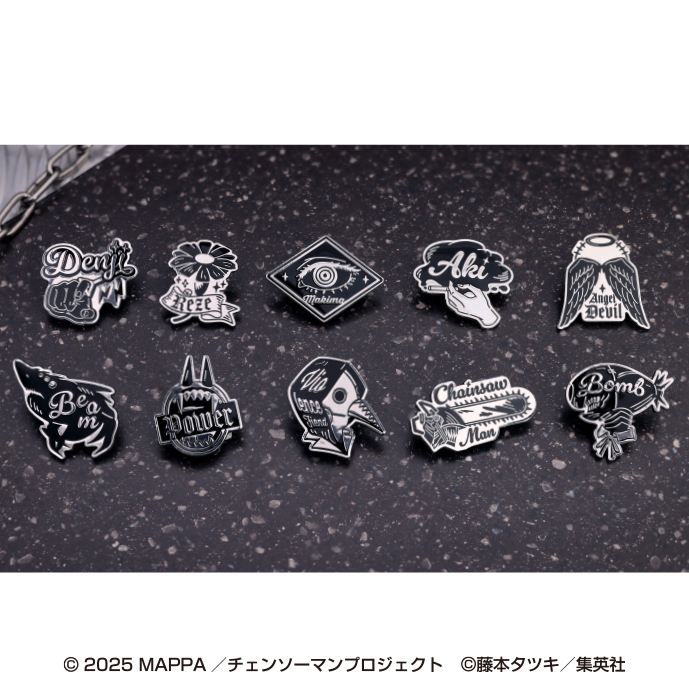 劇場版 チェンソーマン レゼ篇_モチーフデザインピンズ【コンプリート