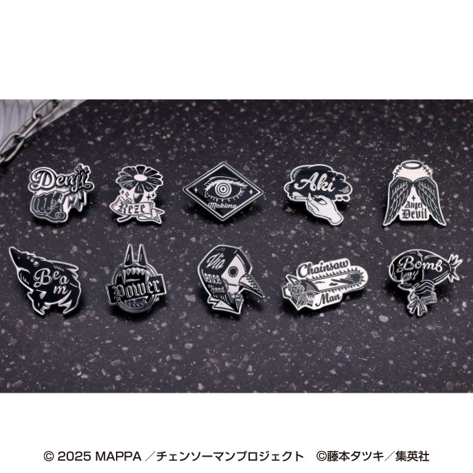 劇場版 チェンソーマン レゼ篇_モチーフデザインピンズ【コンプリート