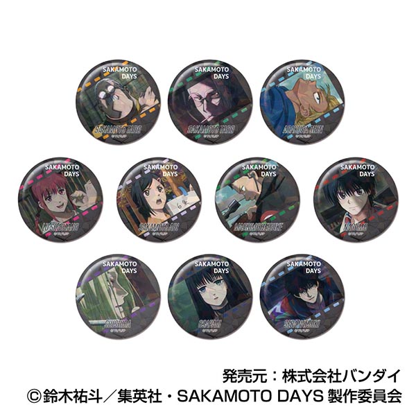 SAKAMOTO DAYS_メモリーキラッとCANバッジ Vol.2【BOX／10個入り