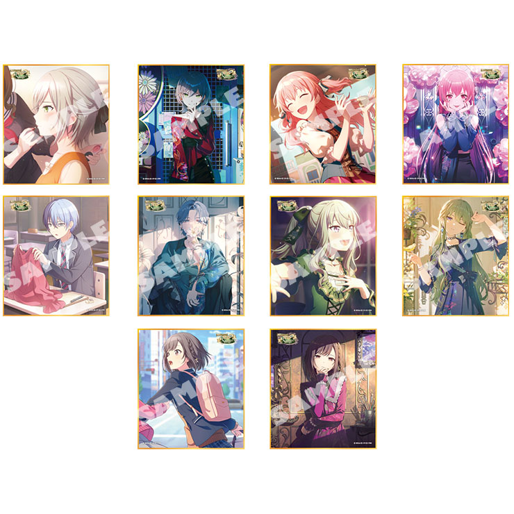 白石杏　色紙　交響　色紙 プロセカ 白石杏 杏 色紙 交響する街の片隅で 33弾 A 特訓後