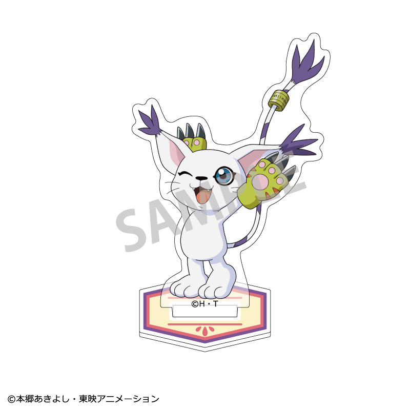 デジモンアドベンチャー_ミニアクリルスタンド  テイルモン/寝起き