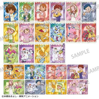 デジモンアドベンチャー_ロングスクエア缶バッジ 八神ヒカリ