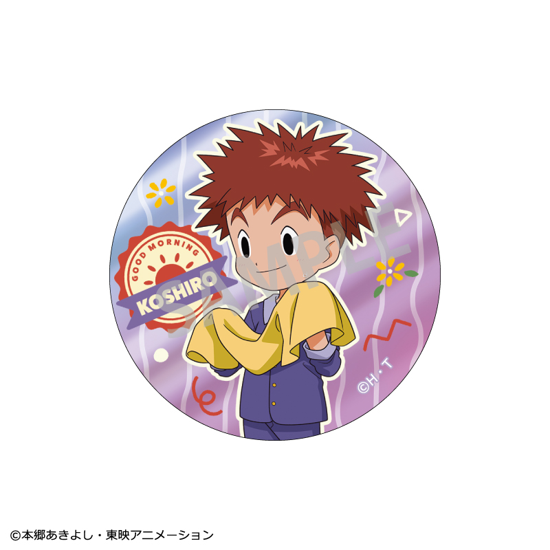 1.デジモン テイルモン マルイ　缶バッジ　THE BIGINNING　お祝い デジモンアドベンチャー02 THE BEGINNING』映画公開を記念して