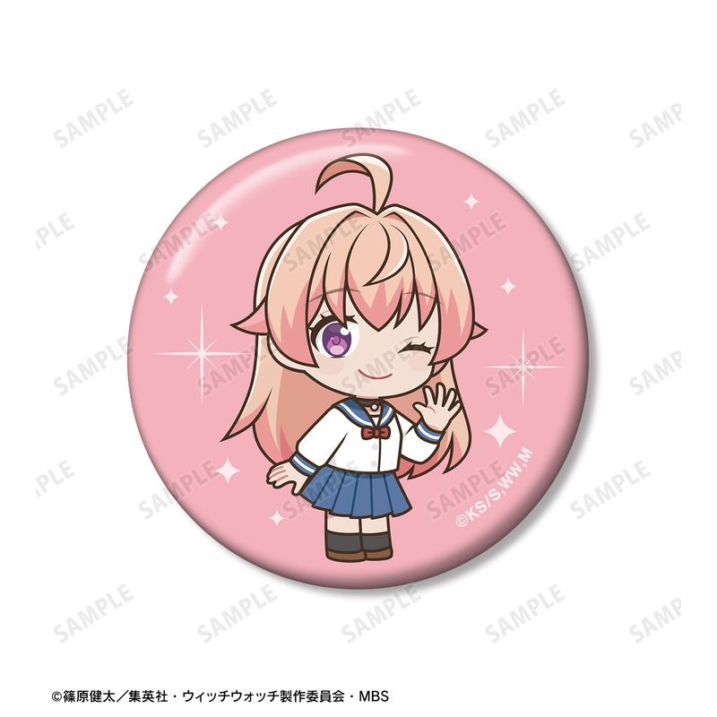 ウィッチウォッチ_若月ニコ ちびキャラ 缶バッジ2個セット | ウィッチ