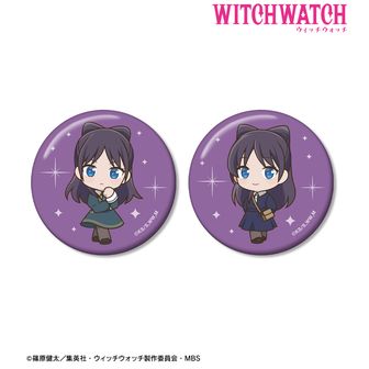 ウィッチウォッチ_真神圭護 ちびキャラ 缶バッジ2個セット