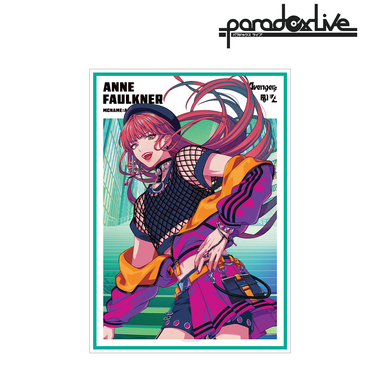 Paradox Live_Battle of Unity アン・フォークナー A3マット加工ポスター