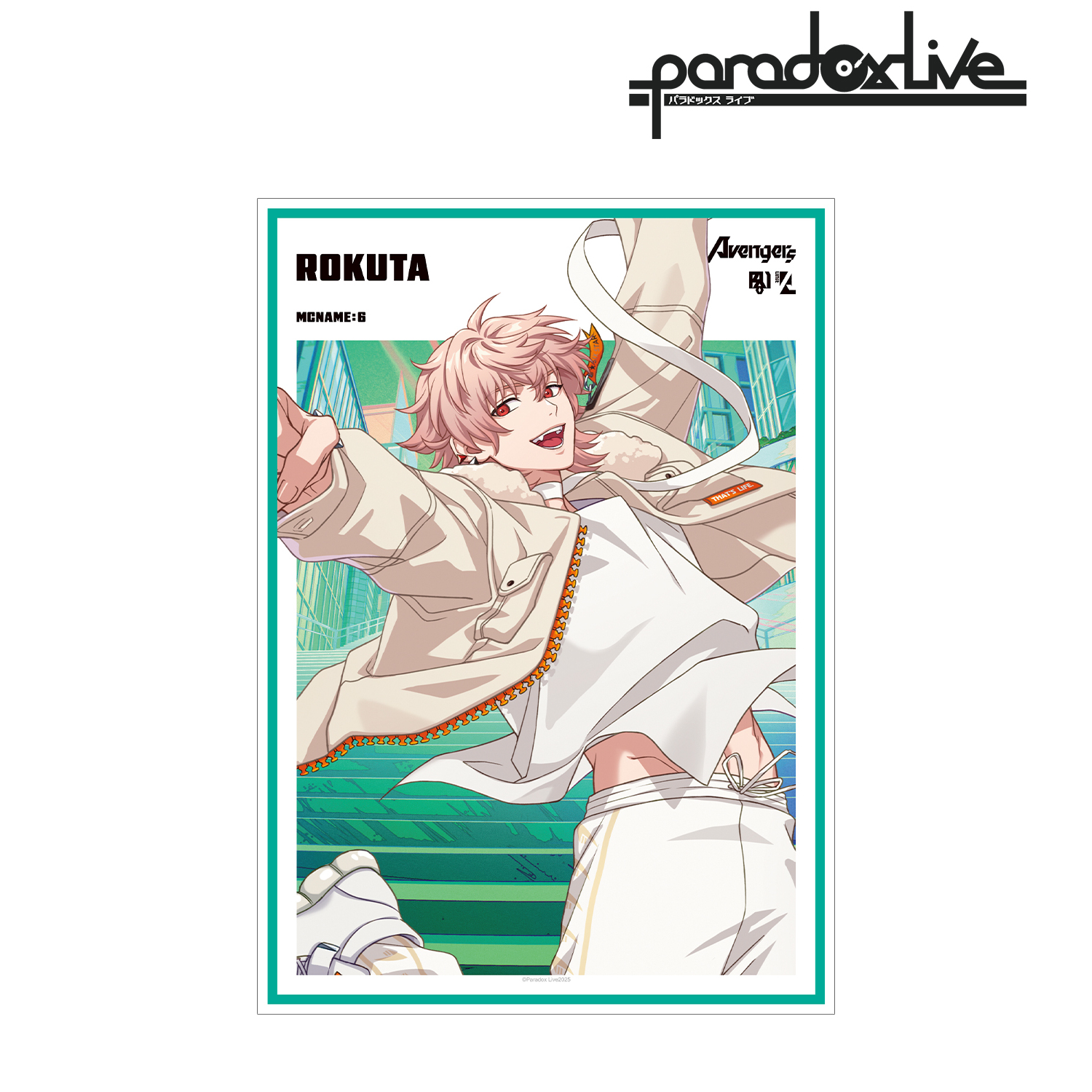 Paradox Live_Battle of Unity ロクタ A3マット加工ポスター