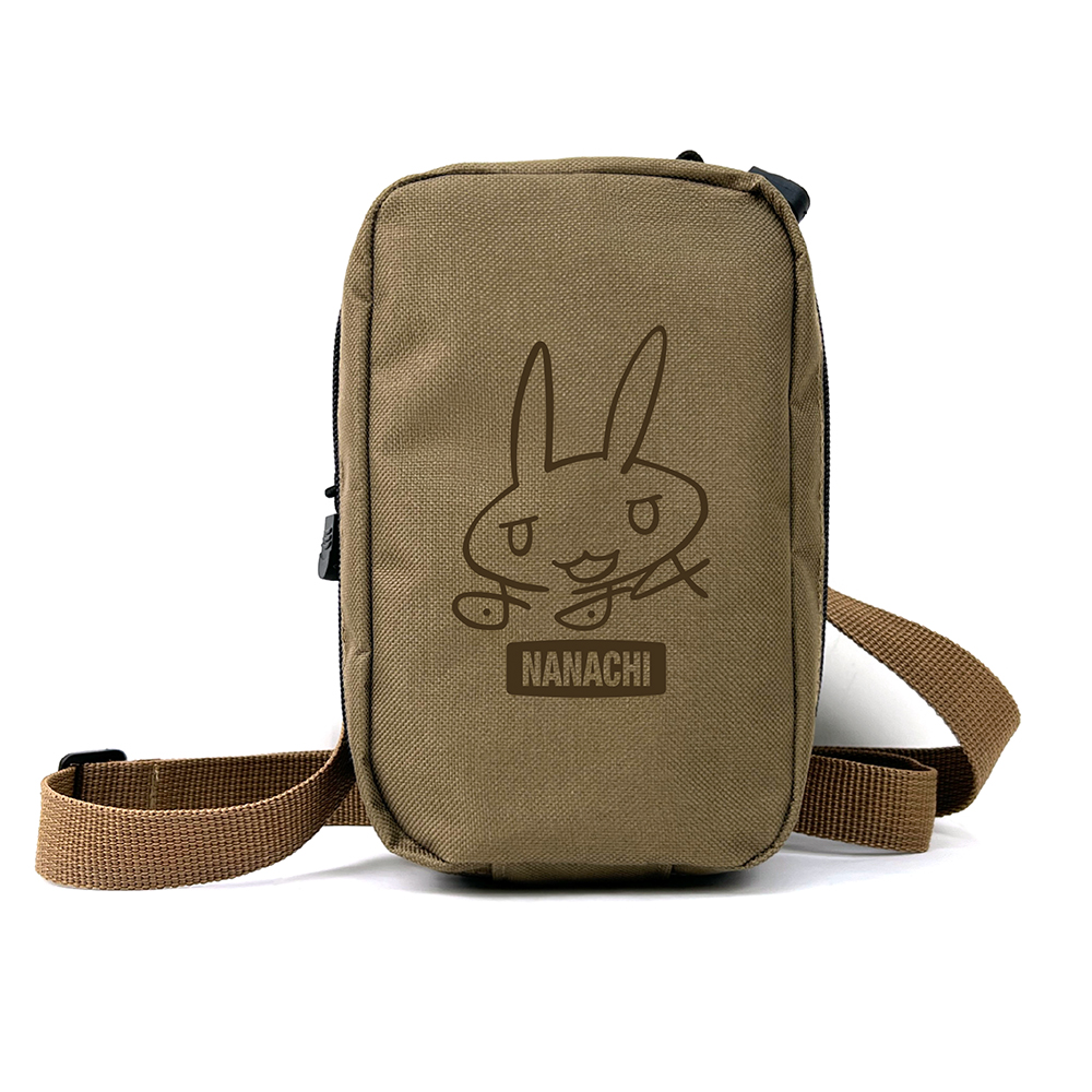 メイドインアビス 烈日の黄金郷_ナナチのサイン ミニショルダーポーチ/SAND KHAKI