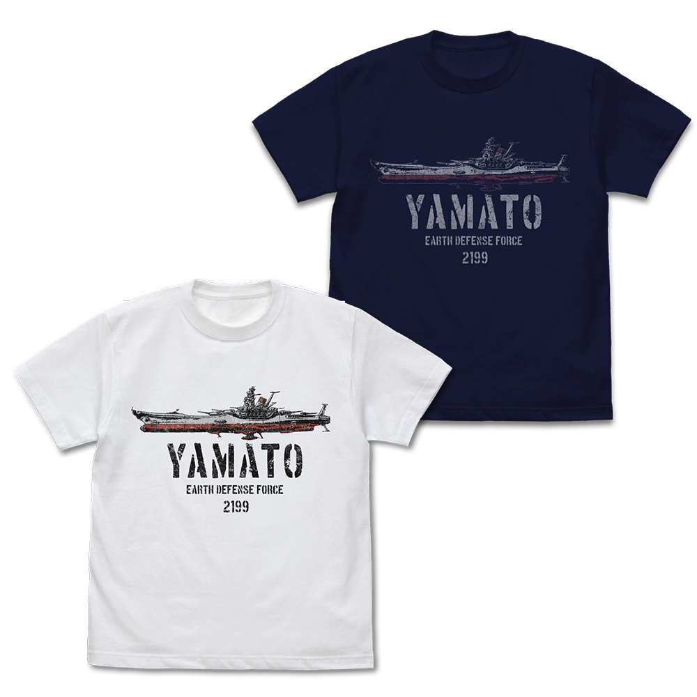 宇宙戦艦ヤマト_Sサイズ_Tシャツ/NAVY