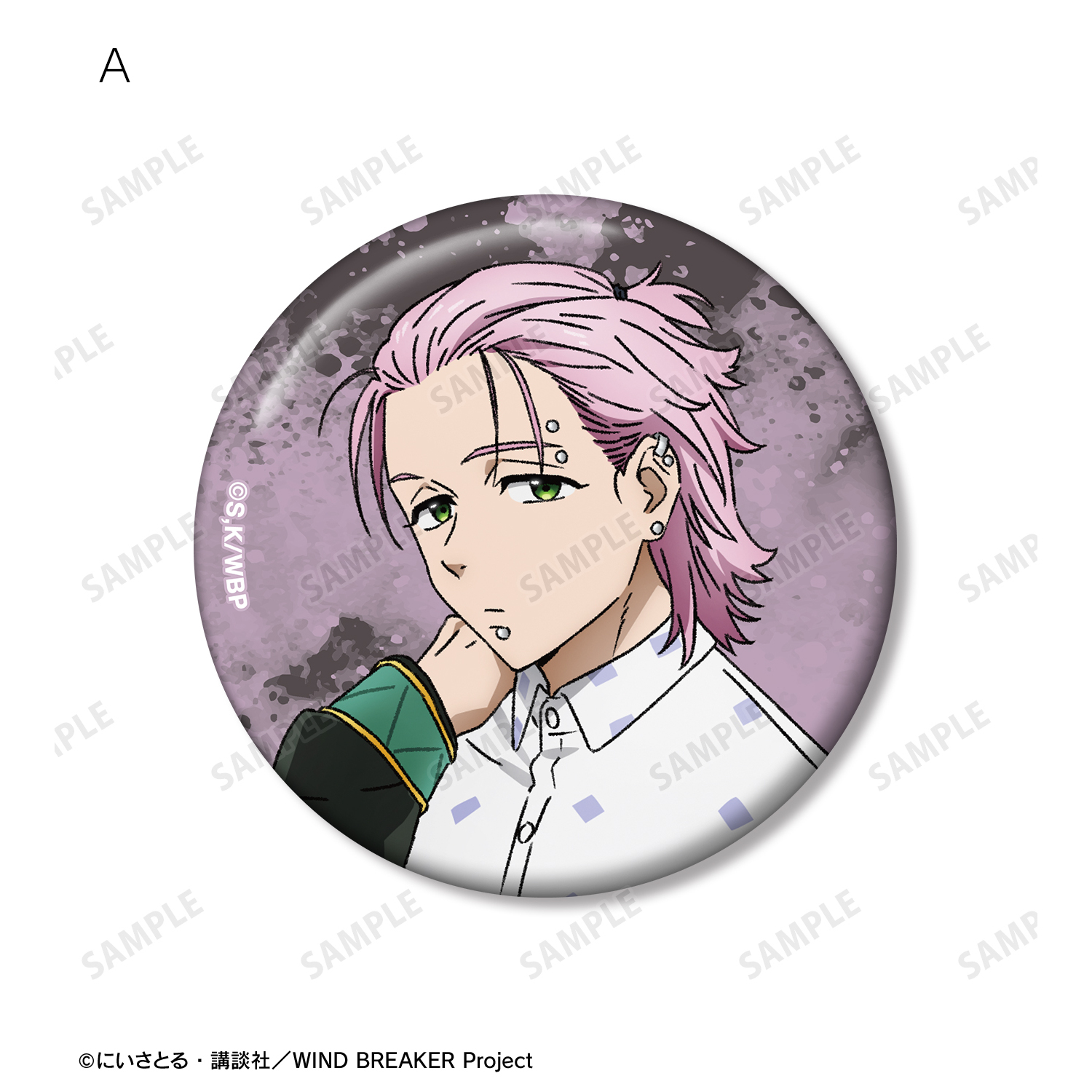 WIND BREAKER_桐生 三輝 缶バッジ2個セット | 公式グッズ・公式