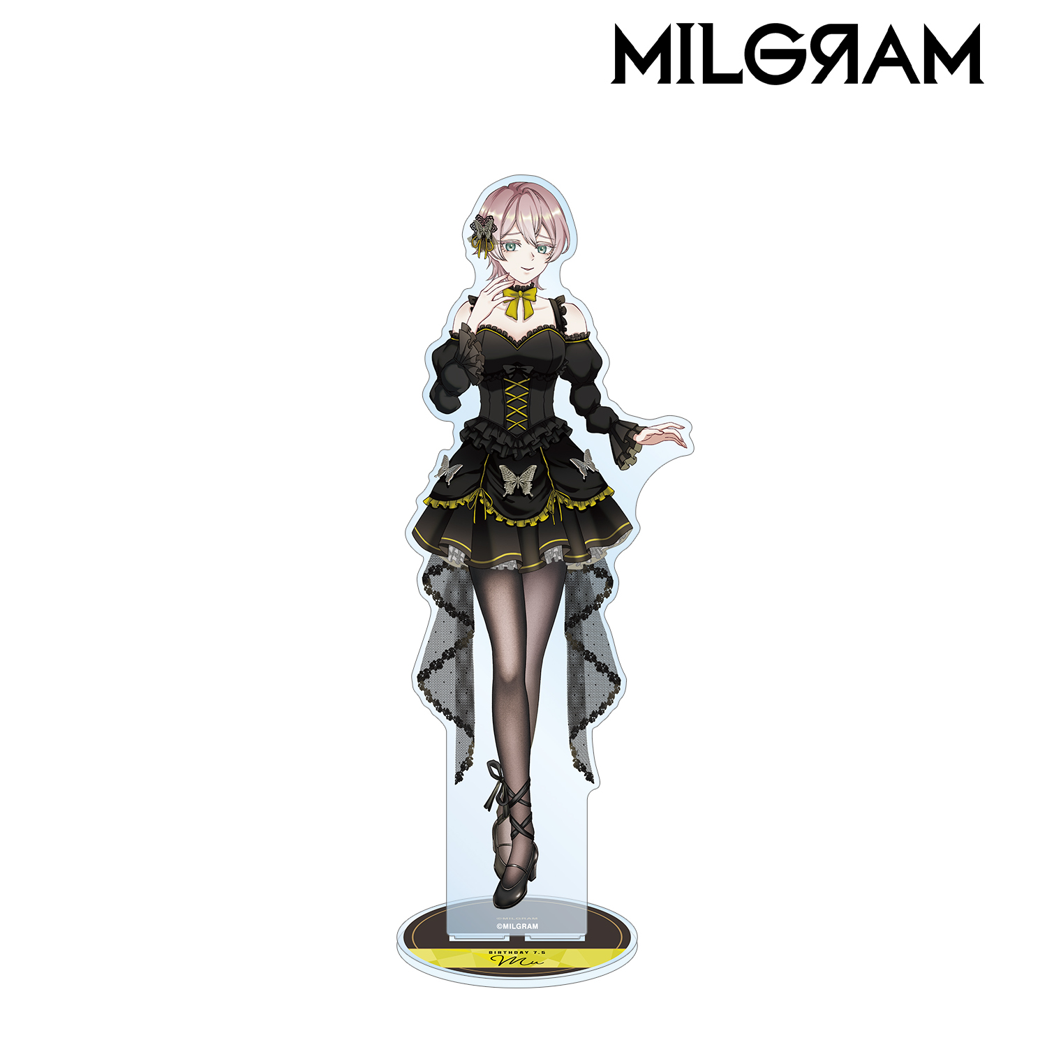 MILGRAM -ミルグラム-_描き下ろし ムウ バースデーver. 第2弾 特大アクリルスタンド