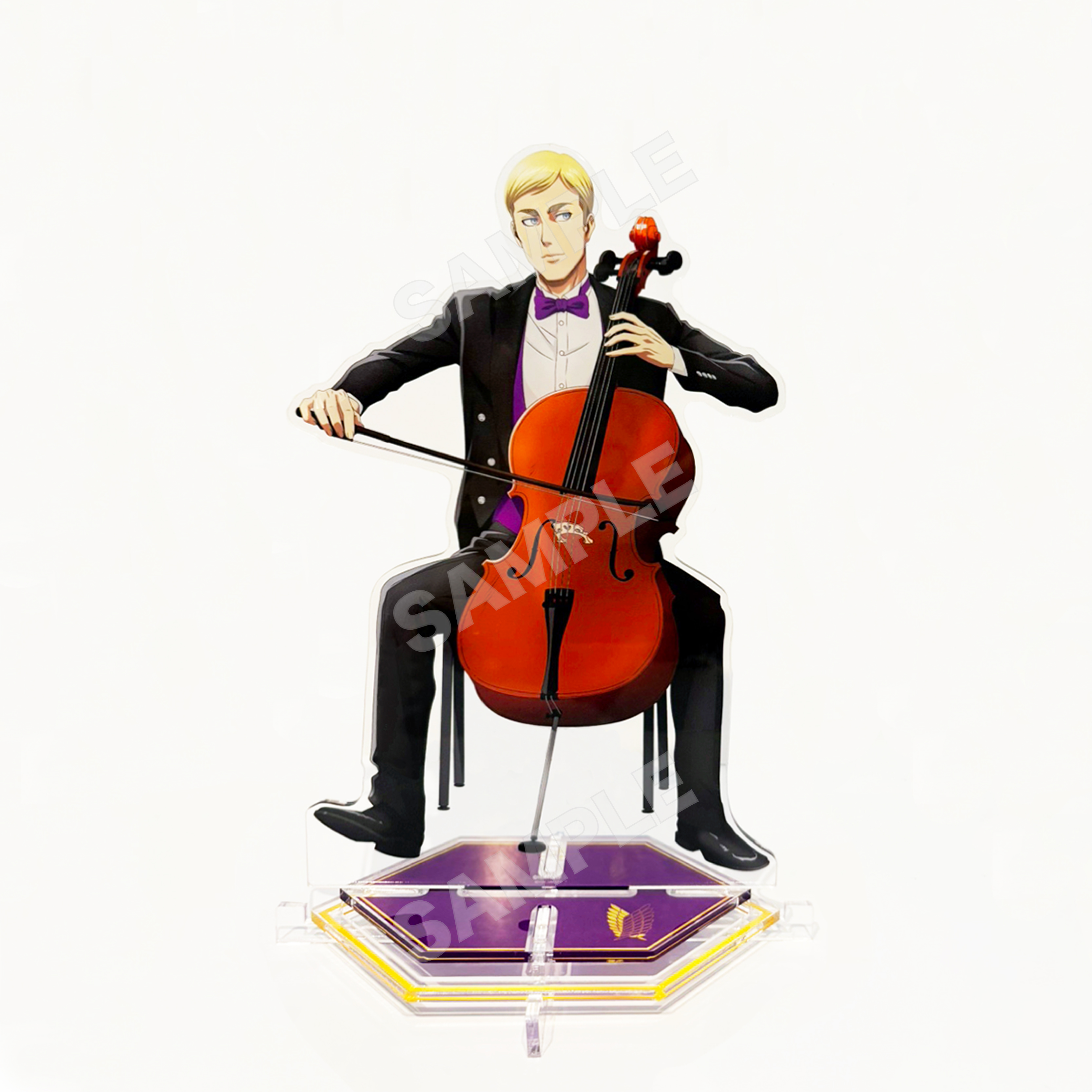 進撃の巨人_四重奏ver. アクリルスタンド(L) /04 エルヴィン | 公式