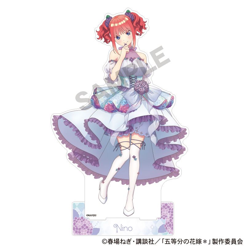 五等分の花嫁＊_BIGアクリルスタンド 中野二乃 紫陽花ドレス | 五等分