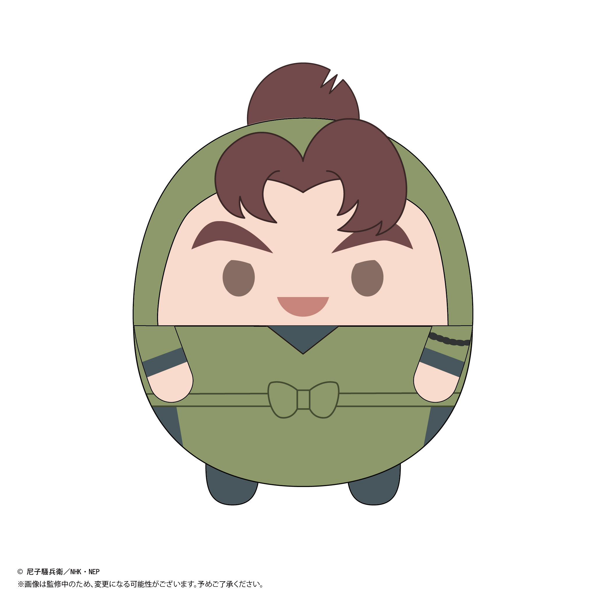 忍たま乱太郎 善法寺伊作 ふわコロりん ふわころりん Msize Mサイズ 劇場版 忍たま乱太郎 ドクタケ忍者隊最強の軍師 ふわコロりん