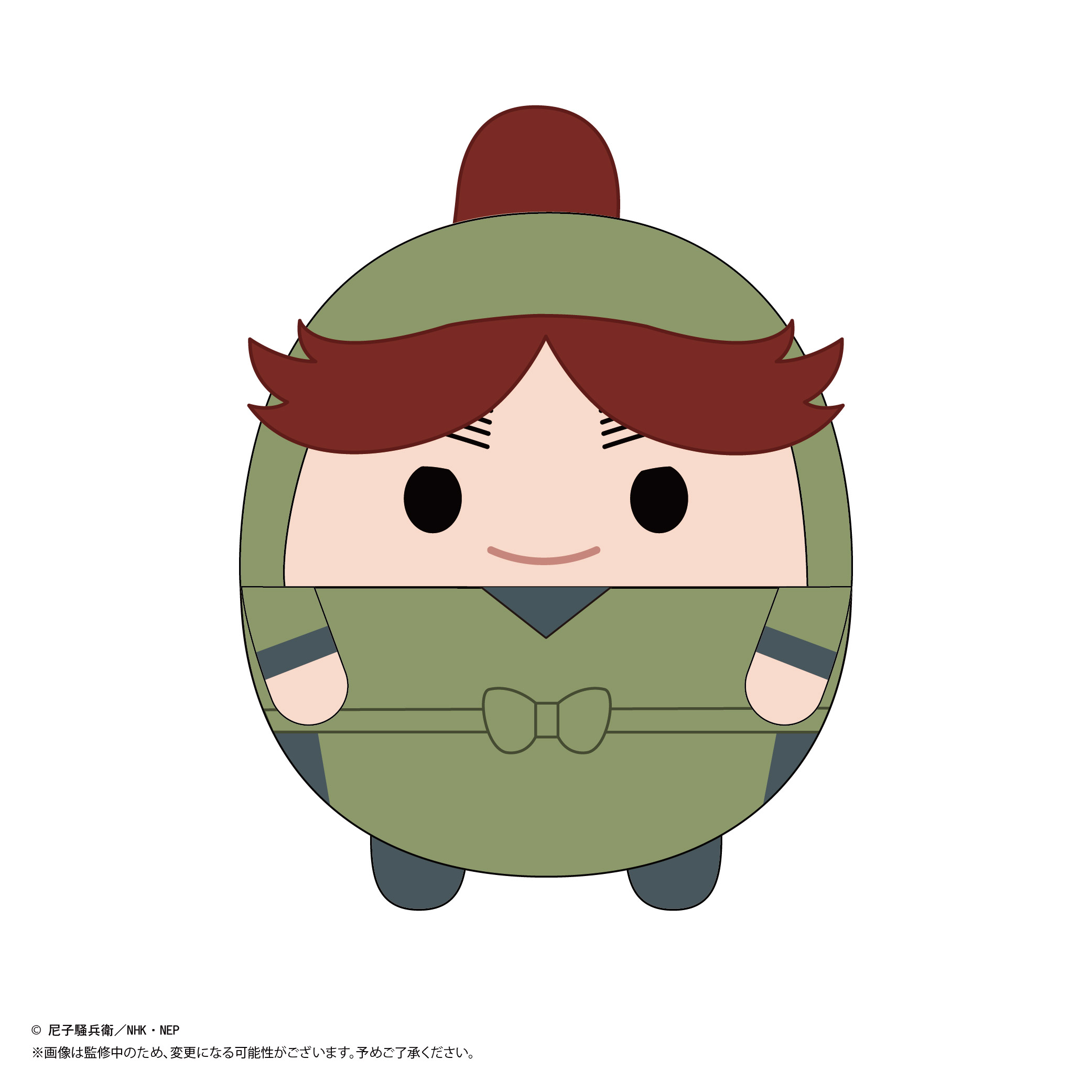 忍たま乱太郎_NR-25 ふわコロりんMsize4 D 富松作兵衛