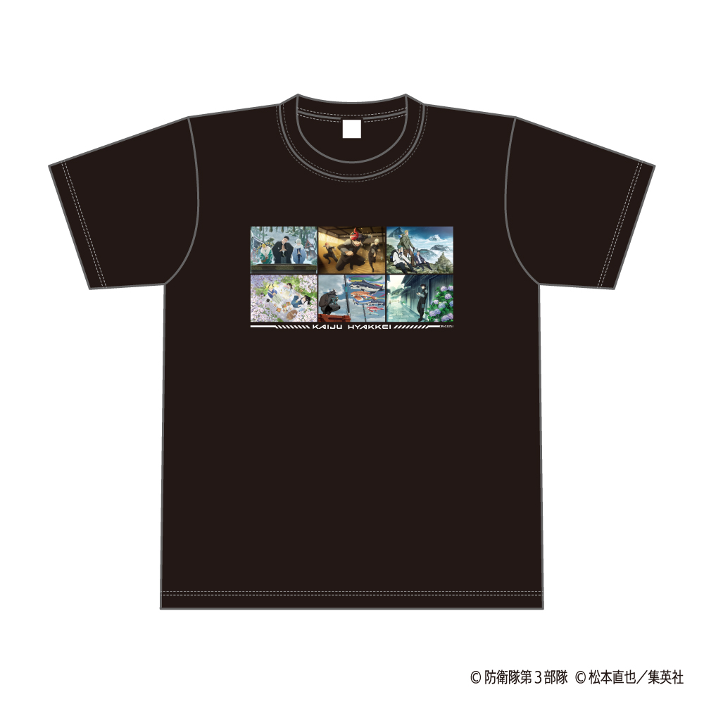 怪獣8号 アニメ2期_怪獣百景 Tシャツ