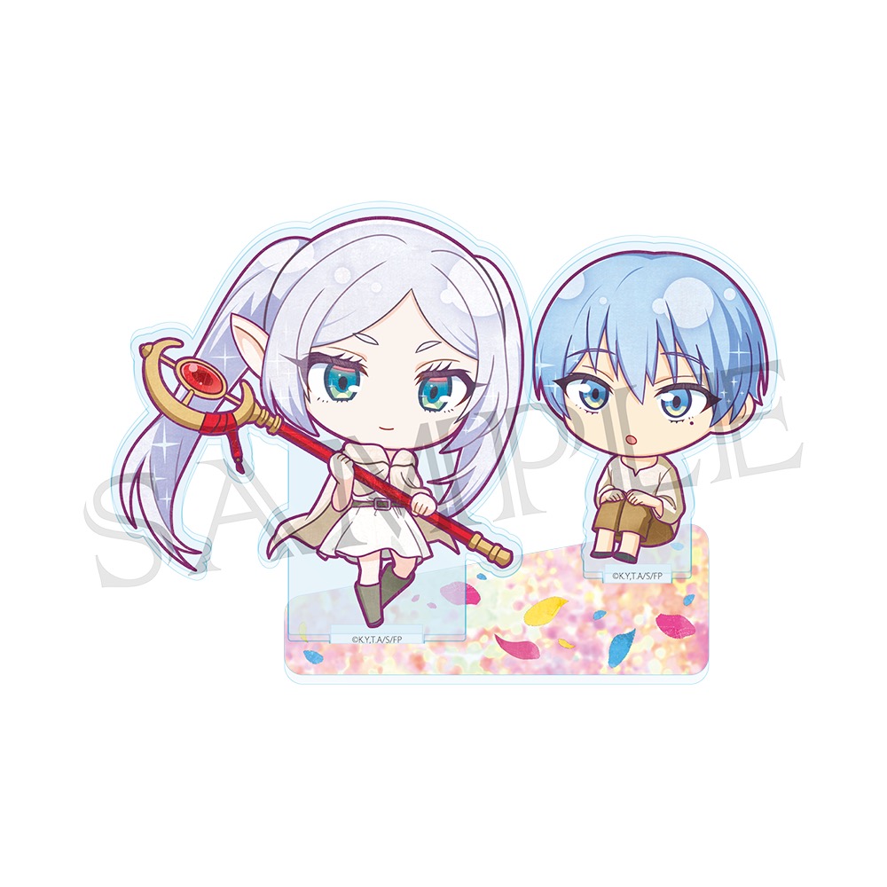 葬送のフリーレン_ヴィンテージシリーズ デフォアクリルスタンド 花畑を出す魔法
