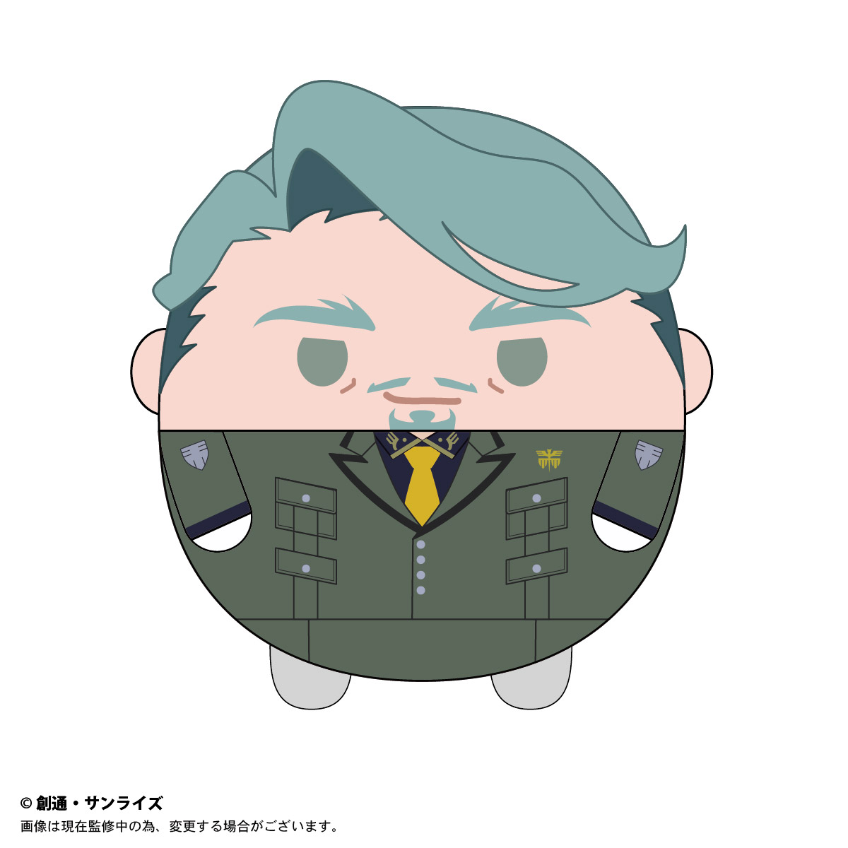 機動戦士Gundam GQuuuuuuX_Msize_GDGX-06 ふわコロりん D シャリア・ブル