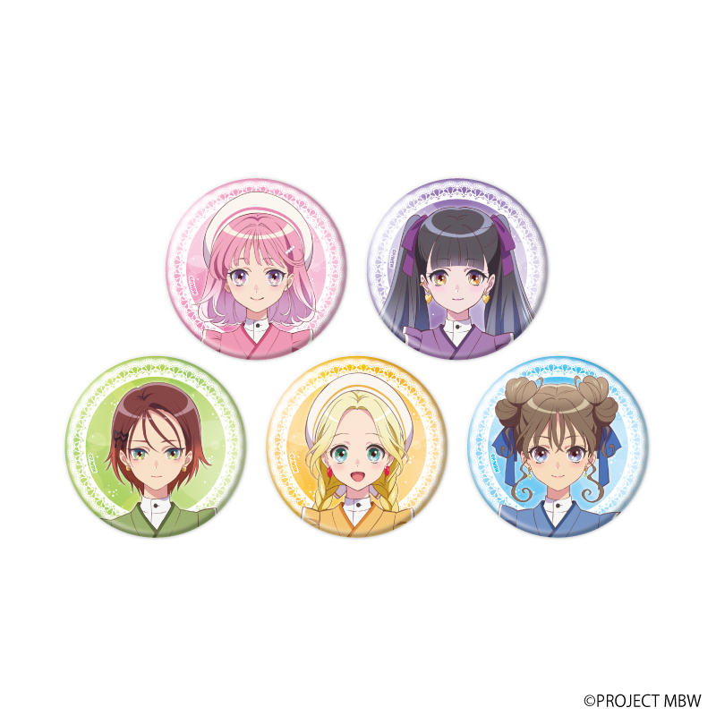 前橋ウィッチーズ_缶バッジ02/コンプリートセット(全5種)(公式イラスト)【コンプリートセット/5個入り】