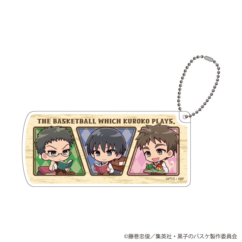 黒子のバスケ_スライド式小物ケース 24/アンティークver. B(ミニキャライラスト)