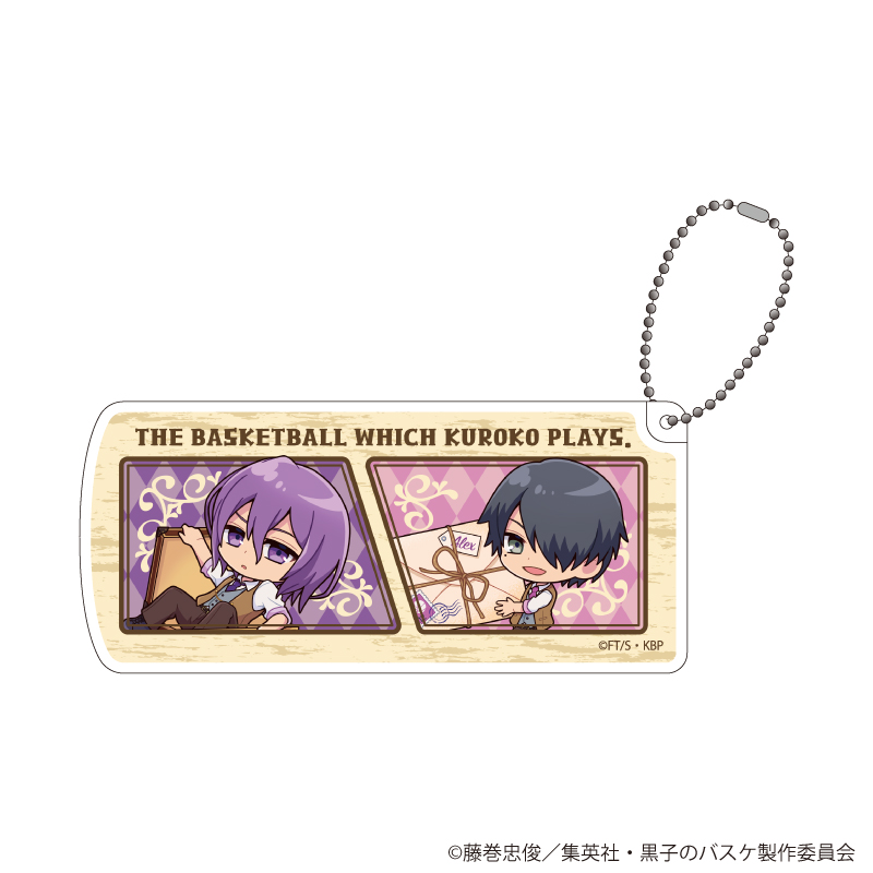 黒子のバスケ_スライド式小物ケース 28/アンティークver. F(ミニキャライラスト)