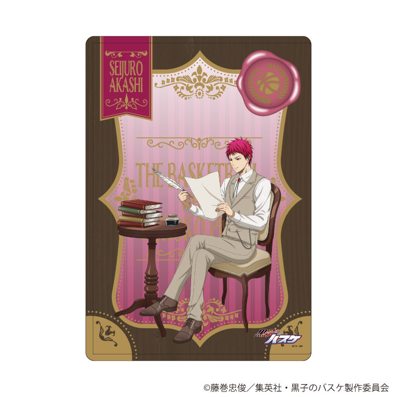 黒子のバスケ_キャラクリアケース 36/赤司征十郎 アンティークスーツver.(描き下ろしイラスト)