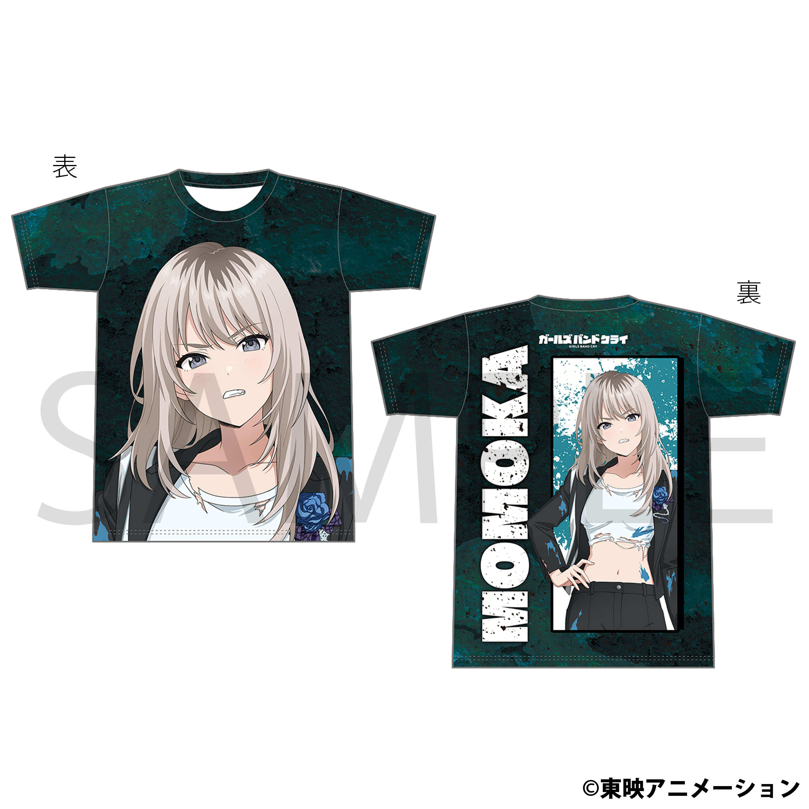 ガールズバンドクライ_フルグラフィックTシャツ／河原木 桃香