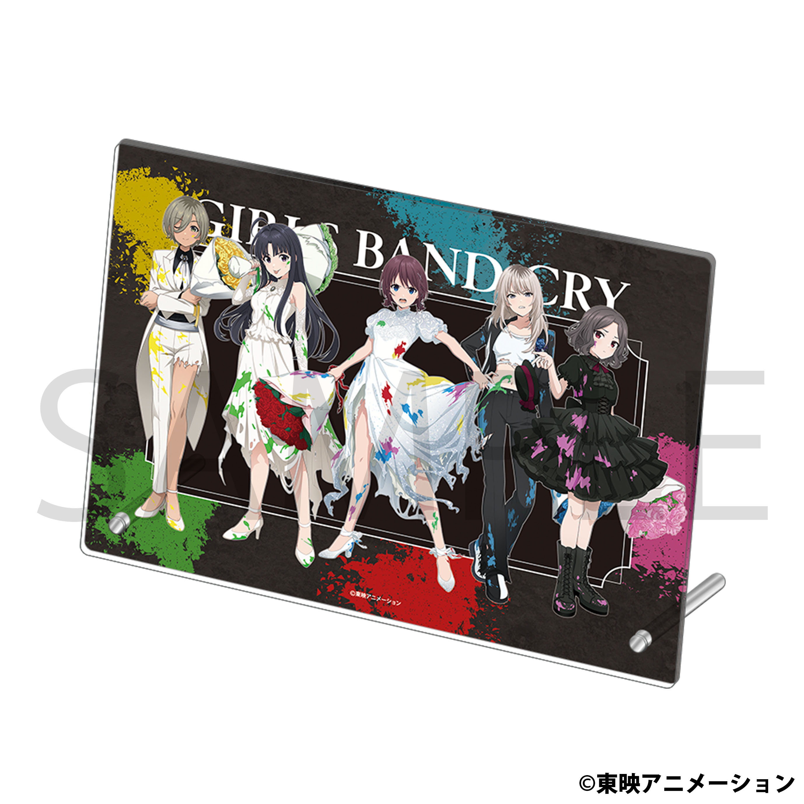 ガールズバンドクライ_アクリルアートパネル