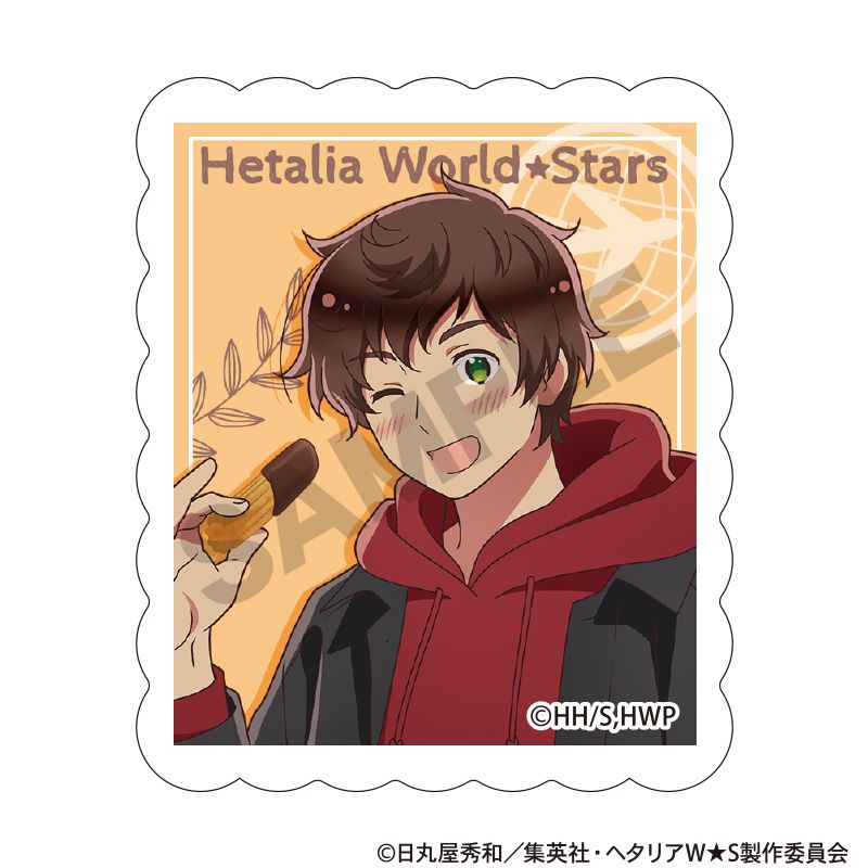ヘタリア World☆Stars_アクリルマグネット スペイン 食べ歩きグルメ