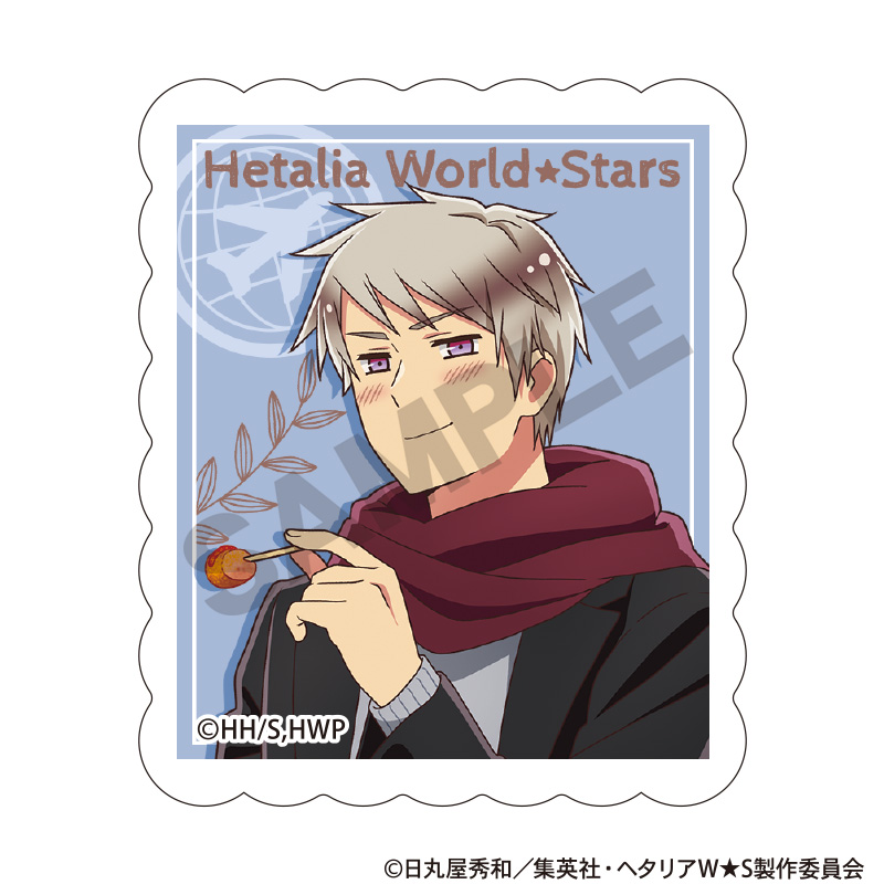 ヘタリア World★Stars_アクリルマグネット　プロイセン　食べ歩きグルメ
