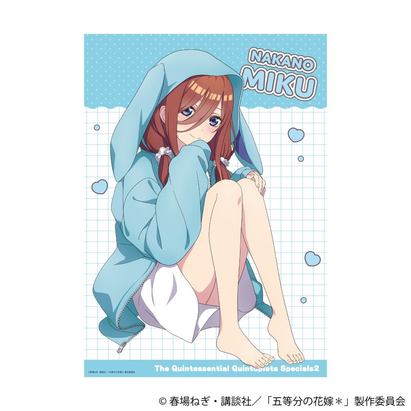 五等分の花嫁＊_クリアポスター／中野三玖 | 五等分の花嫁公式グッズ