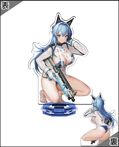 勝利の女神:NIKKE_NIKKE DUEL ENCOUNTER NK-0024 ヘルム：アクアマリン