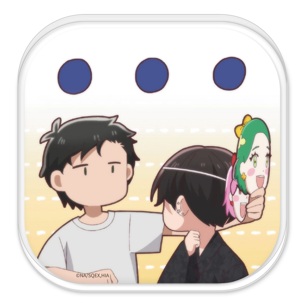 合コンに行ったら女がいなかった話_アクリルコースターB